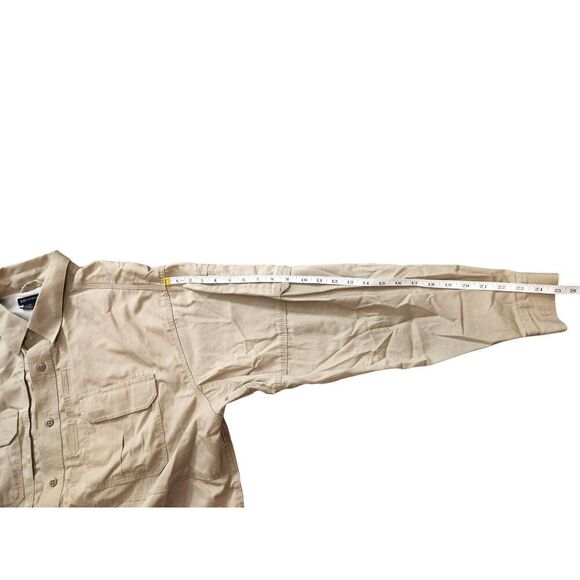 5.11 Tactical military/field shirt vented button up shirt men's XL pockets - Picture 5 of 11